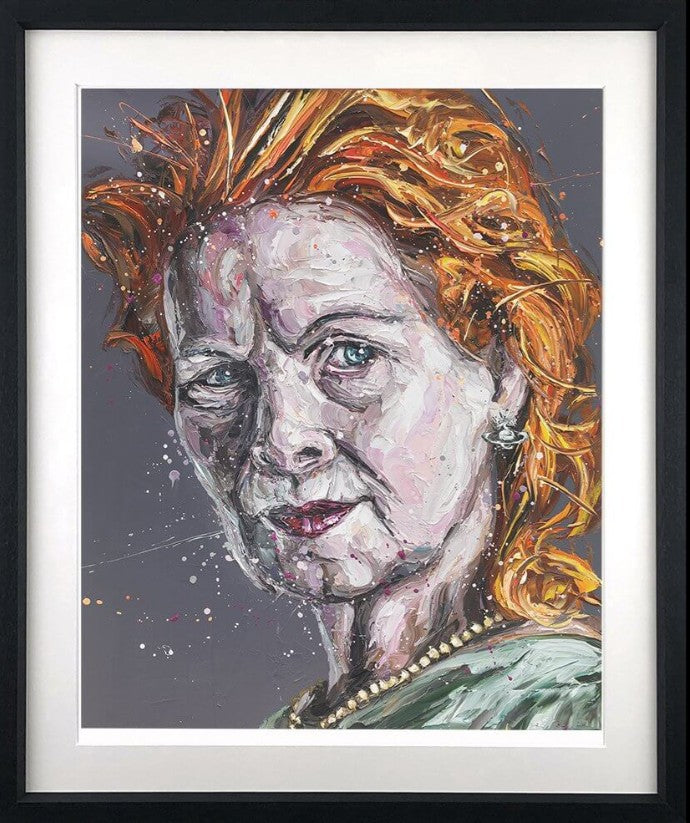Choose Well Framed Signed Limited Edition Print on Paper by Artist Paul Oz