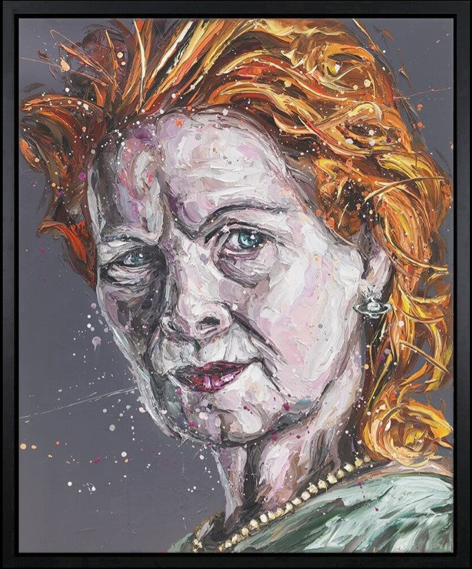 Choose Well Framed Signed Limited Edition Print on Canvas by Artist Paul Oz