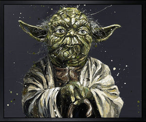 Limited Edition I Am Framed Signed Limited Edition Print on Canvas by Artist Paul Oz