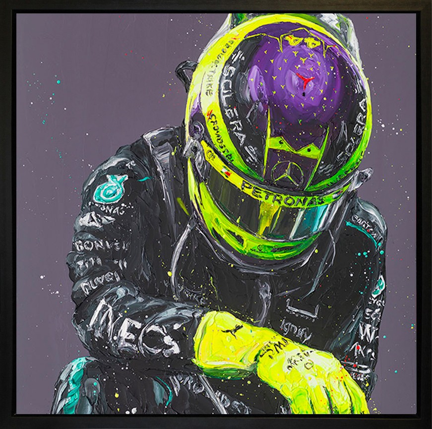 The Final Bow Framed Limited Edition Embellished Boxed Canvas by Artist Paul Oz